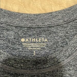 Athleta Gray Knit Top
